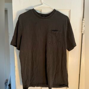 Filson Faded Black Pocket Tee - Made in USA